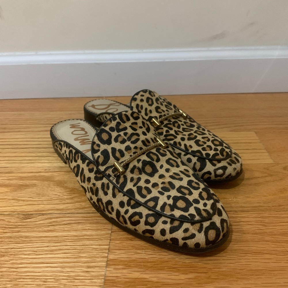 Sam Edelman Leopard Mule